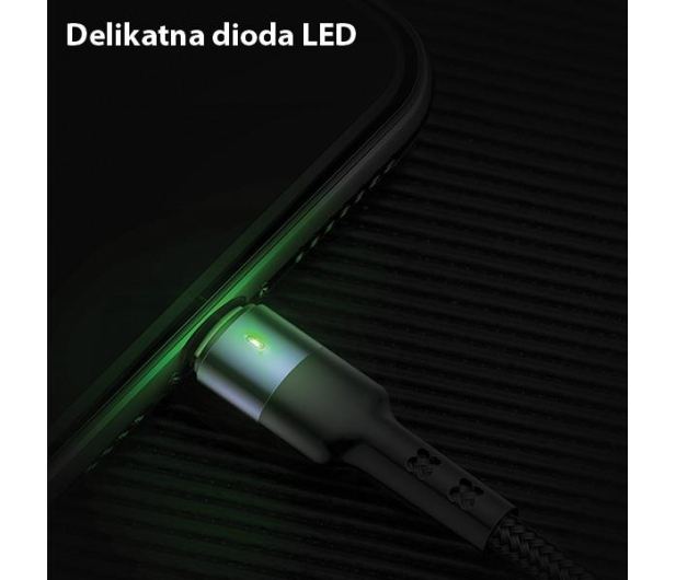 USAMS Kabel pleciony 3w1 0,35m 2A (lightning/microUSB/USB-C) - 1569027 - zdjęcie 9